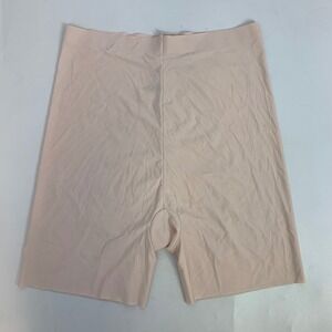 Skinnygirl Smoothers & Shapers Shorts XL Beige Nylon Spandex Full Slip